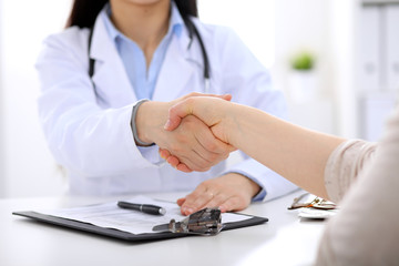 Partnership, trust and medical ethics concept