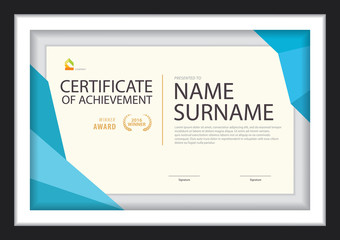certificate template,diploma layout,A4 size ,vector