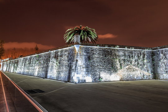 Vista da cidadela  fortaleza de Cascais, Portugal