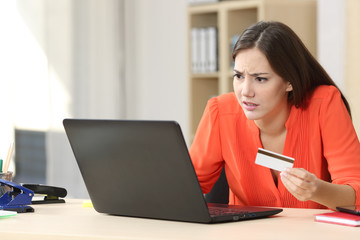 Problems buying online with credit card