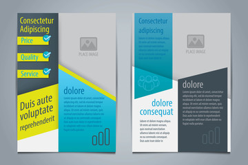 Vector illustration for brochure template design ,flyer,booklet