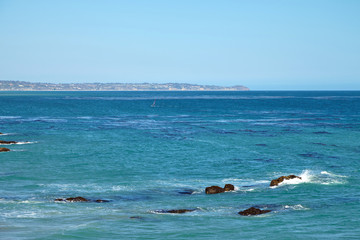 Fototapeta premium Windsurfing in Malibu
