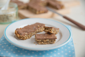 Müsli Schokoladen Riegel 