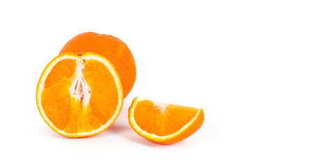 Fresh ripe orange