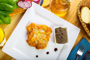 German schnitzel