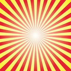 Sunburst background.