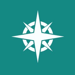 Obraz premium Compass Icon