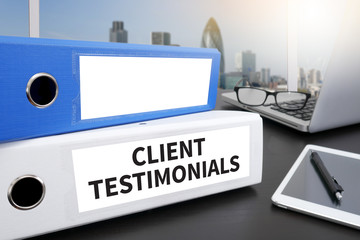 CLIENT TESTIMONIALS