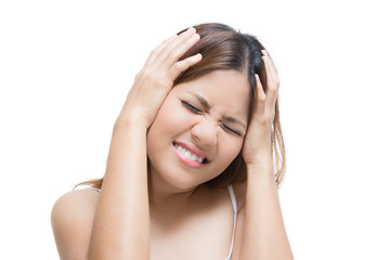 Fototapeta premium headache woman 