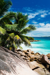 Obraz na płótnie Canvas Tropical beach. The Seychelles