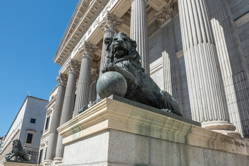 Edificio del Parlamento español, Madrid (España)