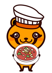 イタリア料理と動物シリーズ