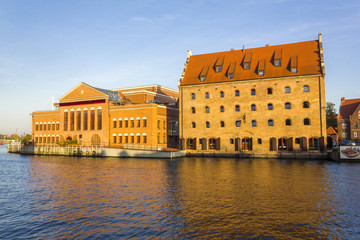 Naklejka premium Polish Baltic Philharmonic in Gdansk, Poland