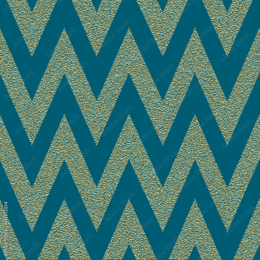 Poster Pattern in zigzag. Classic chevron seamless pattern. design