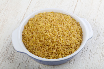 Raw bulgur