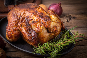 Baked chicken.