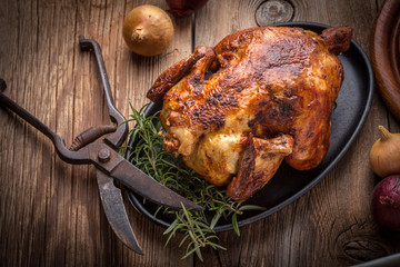 Baked chicken.