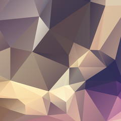 Fototapeta premium Low poly triangulated background. Colorful. Vector illustration.