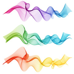 Abstract background, color wavy 