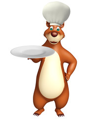 Bear cartoon character