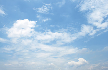 Naklejka premium blue sky