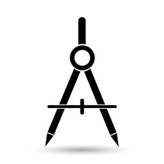 compass, dividers icon