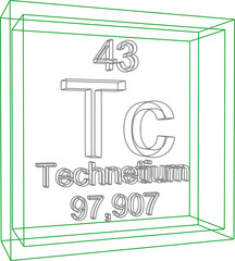 Periodic Table of Elements - Technetium