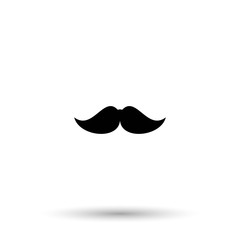 mustaches vector icon