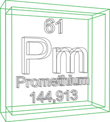 Periodic Table of Elements - Promethium