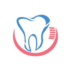Dental Care Logo Design Vector Icon