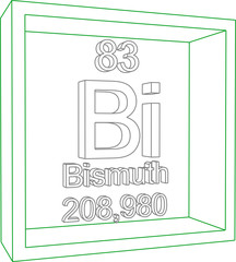 Periodic Table of Elements - Bismuth