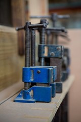 Zoom of carpenters tools