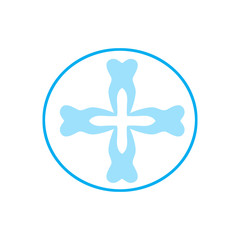 Obraz premium Dental Logo Icon Vector