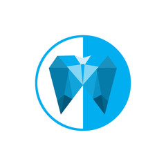 Dental Care Logo Vector Icon