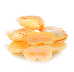 Asian Palmyra Palm,Toddy Palm,Sugar Palm on white background