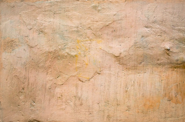 orange vintage plaster wall background