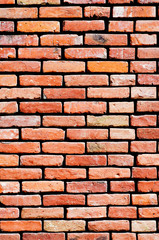 old red bricks wall background