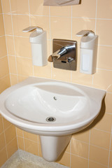 washbasin in a hospital