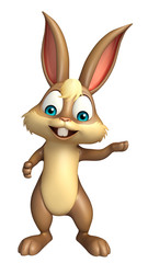 cute Bunny funny cartoon character
