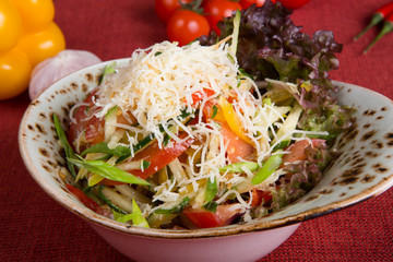 Middle asian vegetable salad