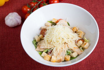 Fresh caesar salad
