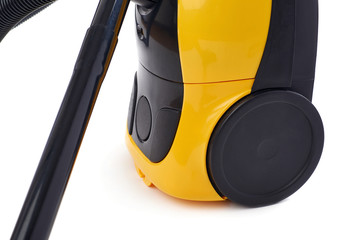 Vacuum cleaner over isolated white background