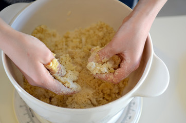 Making cakes