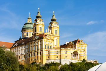 Fototapeta na wymiar benedictine monastery in Melk, Lower Austria, Austria