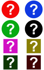 question icons