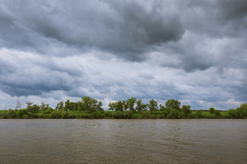 Stormy mood over Oka