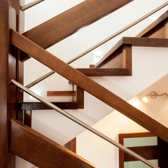 Close-up of stairs