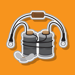 Coils with copper wire for the induction of tattoo machines.