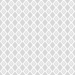 Abstract geometric white seamless pattern 