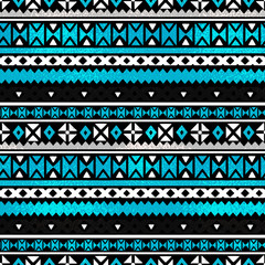 Tribal art ethnic boho seamless pattern 